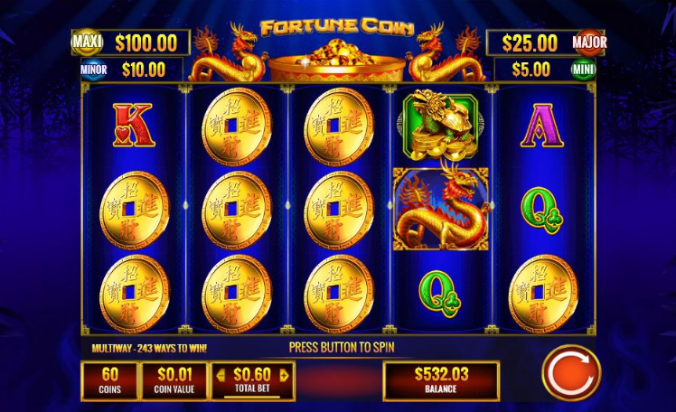 Fortune Coin Slot ฝากเง นใน fun88