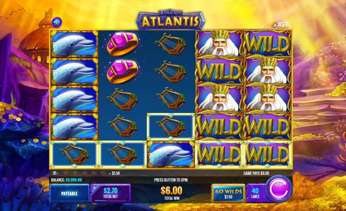 King of Atlantis Slot fun88 ไม ผ าน เอ เย น 1