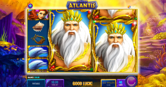 King of Atlantis Slot fun88 ไม ผ าน เอ เย น